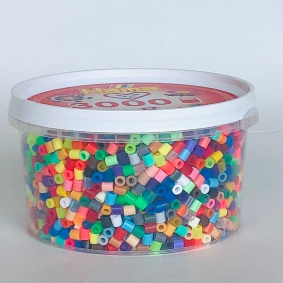 Hama Beads 4000 Iron on Beads Refill Tub New Sealed - Picture 4 of 8